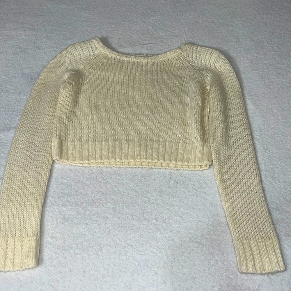 Crop topped long sleeve